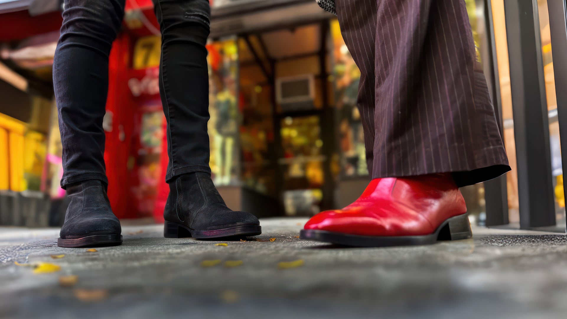 The Morrison Boot in Leather and Suede in The Lower East Side NYC, Chuck Bones From The CAST NYC wearing The Morrison Boot, leather boots, leather boots for men, fashion boots for men, rock n roll boots for men, The Morrison boot in Suede, NY, NYC, The cast NYC