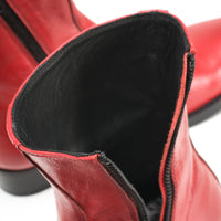 THE MORRISON BOOT RED LEATHER